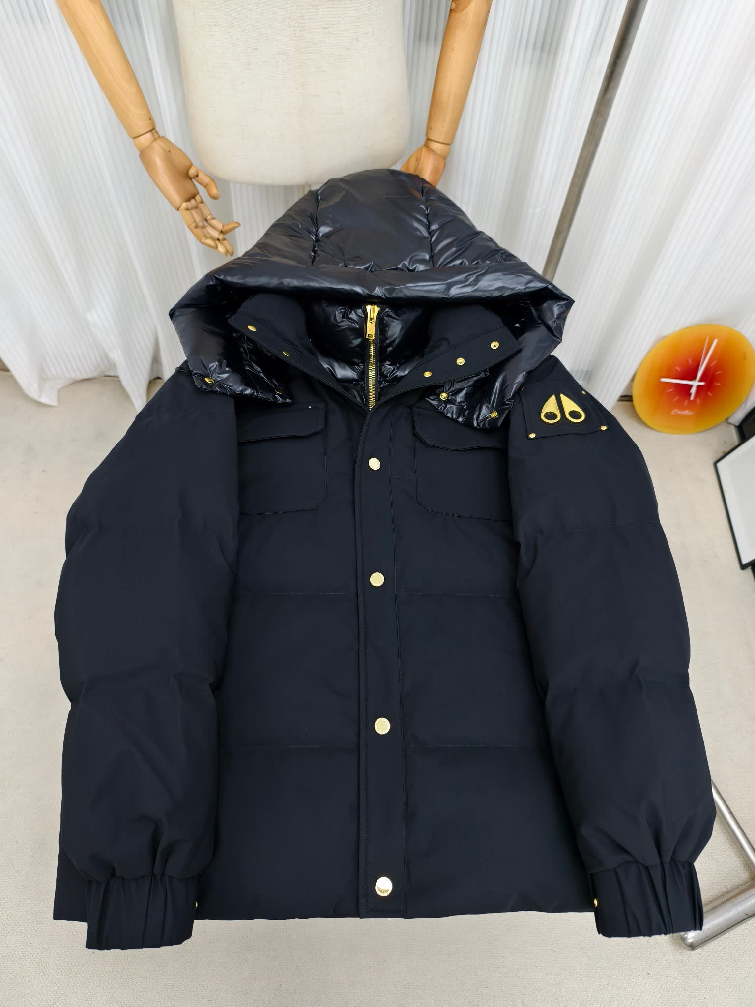 Moose Knuckles Hooded Down Puffer Jacket Moose Knuckles Hooded Down Puffer Jacket